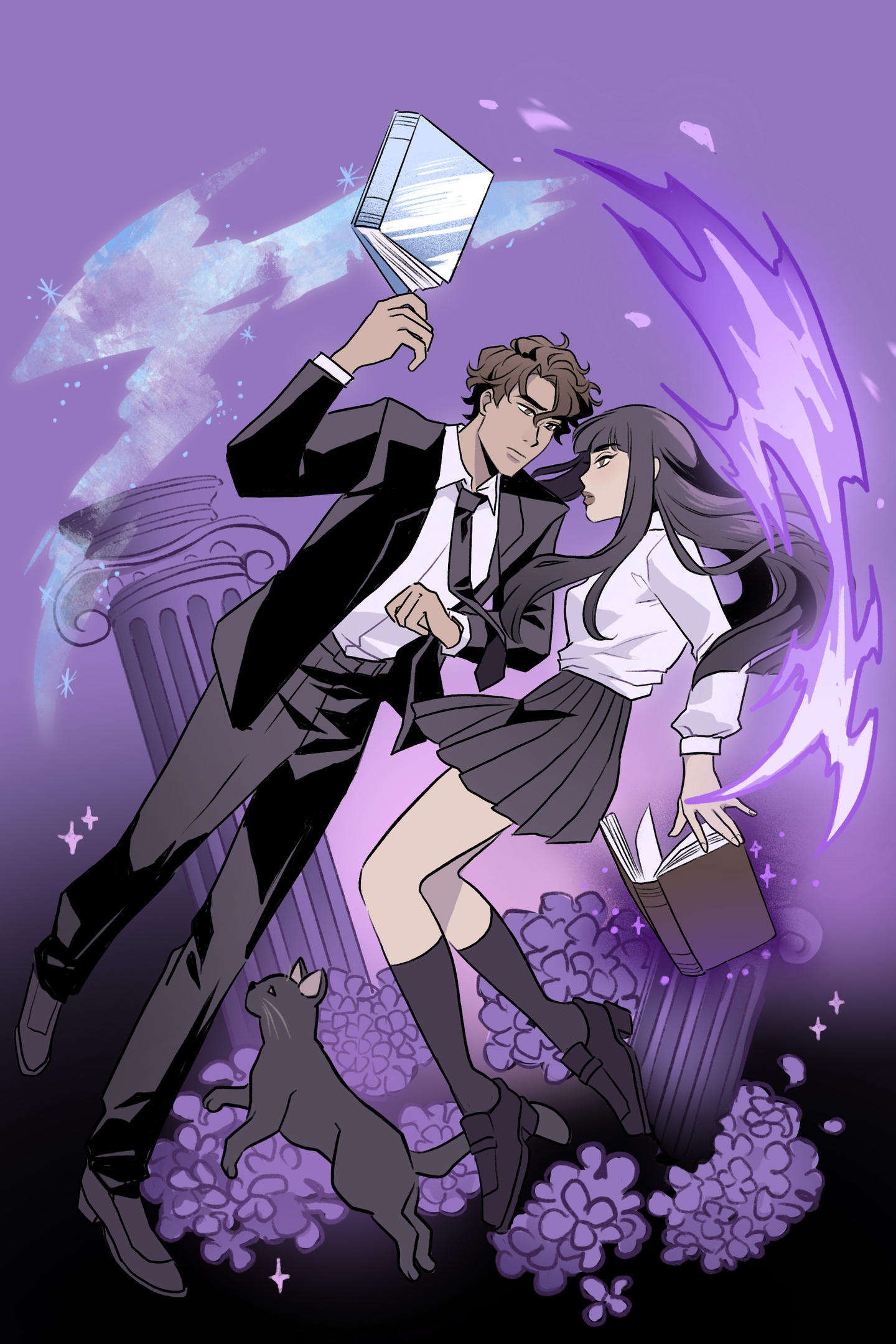 Violet and Xaden from Fourth Wing